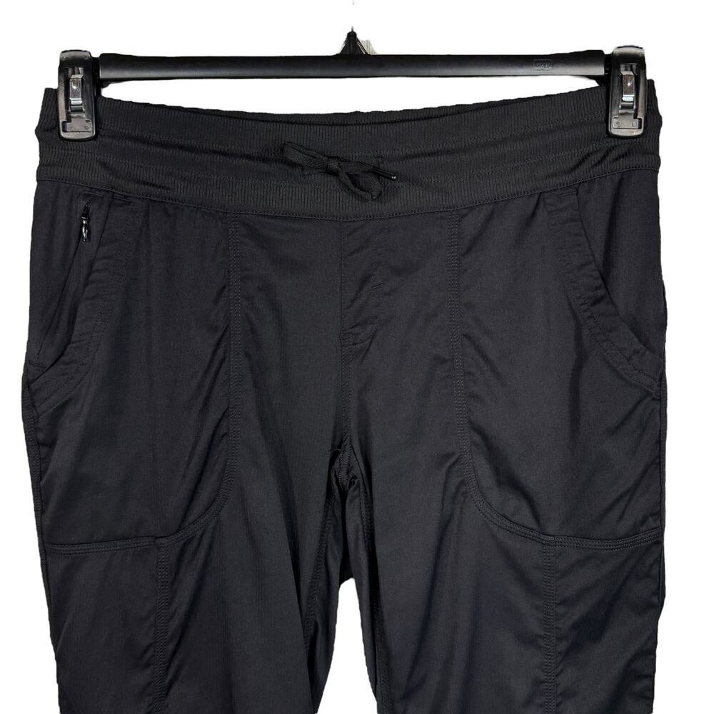 North Face Womens Large Aphrodite 2.0 Pants UPF Stretch DWR Pull-On Pocket Black - Picture 2 of 10